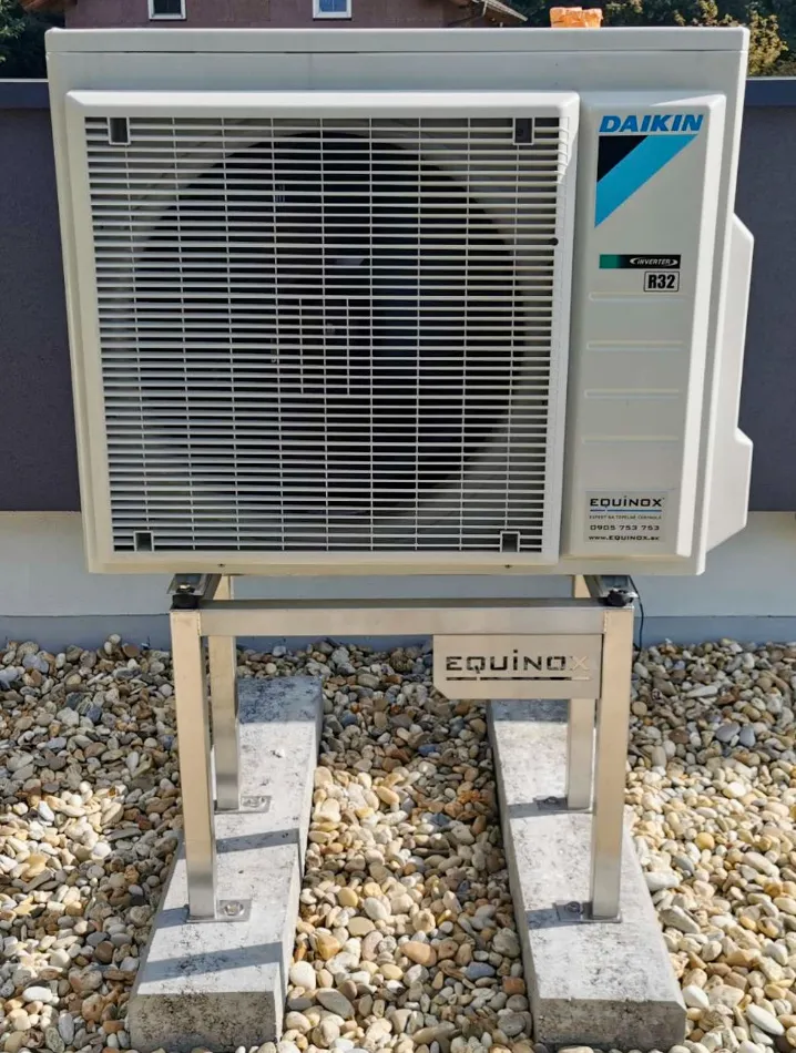 Tepelné čerpadlo vzduch voda Daikin Altherma 3 6kW s chladením rodinný dom Birkenweg