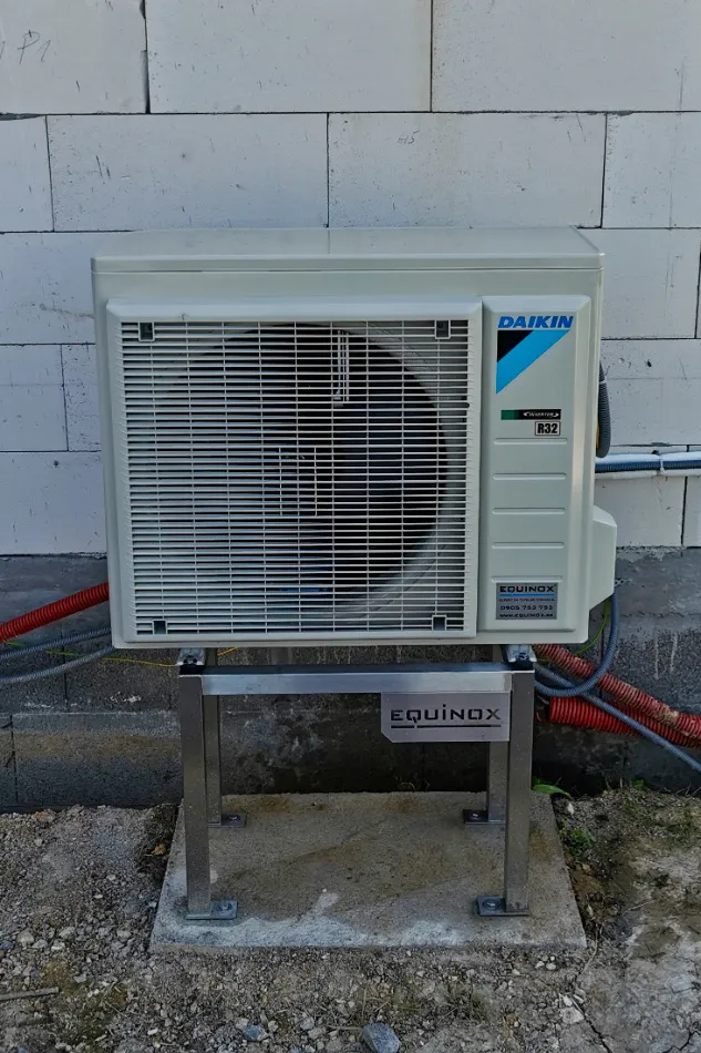 Tepelné čerpadlo vzduch voda Daikin Altherma 3 6kW s chladením rodinný dom Budča