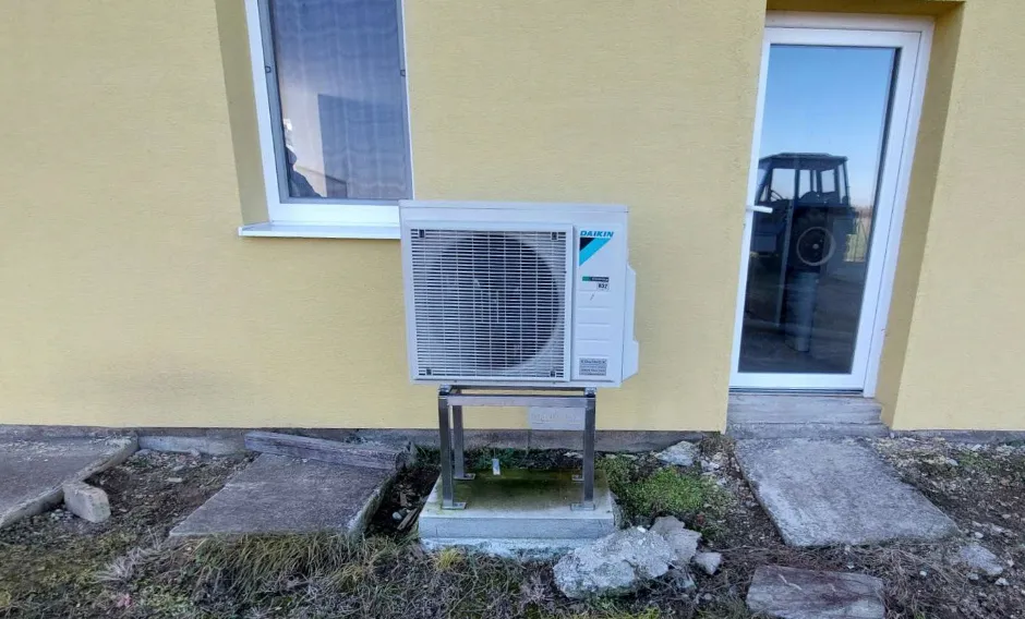 Tepelné čerpadlo vzduch voda Daikin Altherma 3 6kW s chladením rodinný dom Dubovec