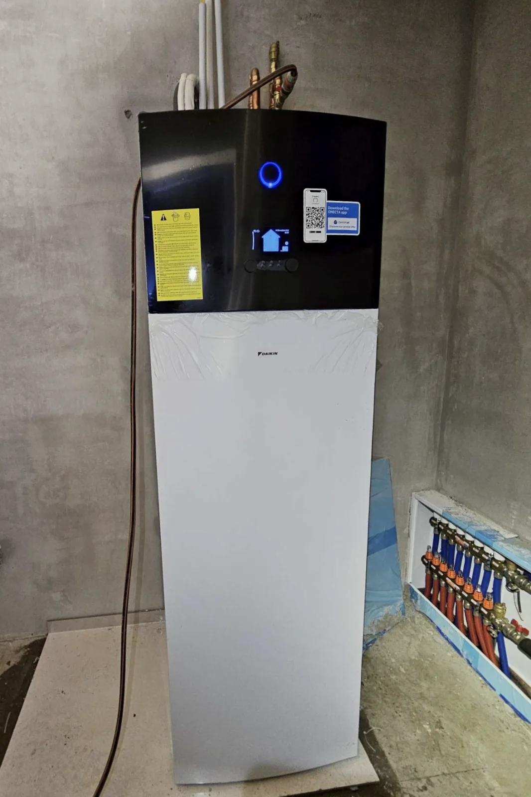 Tepelné čerpadlo vzduch voda Daikin Altherma 3 6kW s chladením rodinný dom Gattendorf