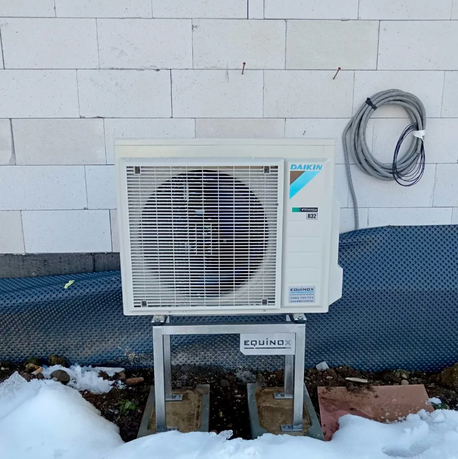 Tepelné čerpadlo vzduch voda Daikin Altherma 3 6kW s chladením rodinný dom Hronsek