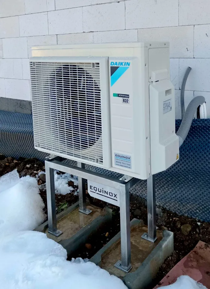 Tepelné čerpadlo vzduch voda Daikin Altherma 3 6kW s chladením rodinný dom Hronsek