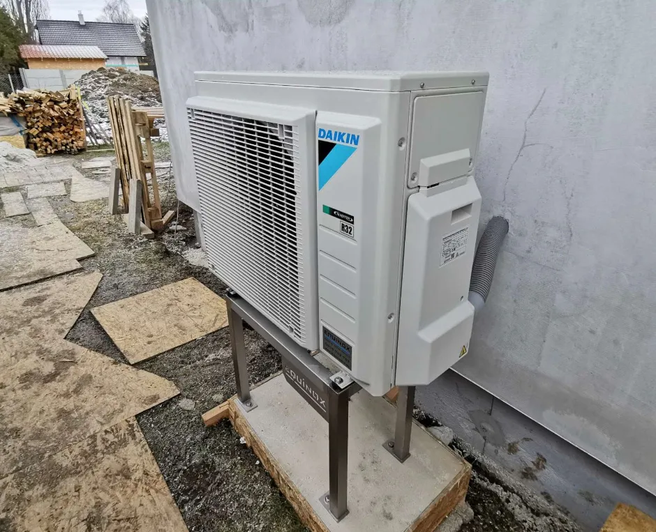 Tepelné čerpadlo vzduch voda Daikin Altherma 3 6kW s chladením rodinný dom Janova Lehota