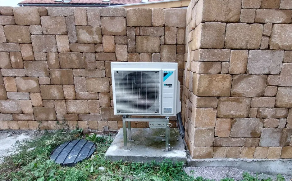 Tepelné čerpadlo vzduch voda Daikin Altherma 3 6kW s chladením rodinný dom Liptovská Osada