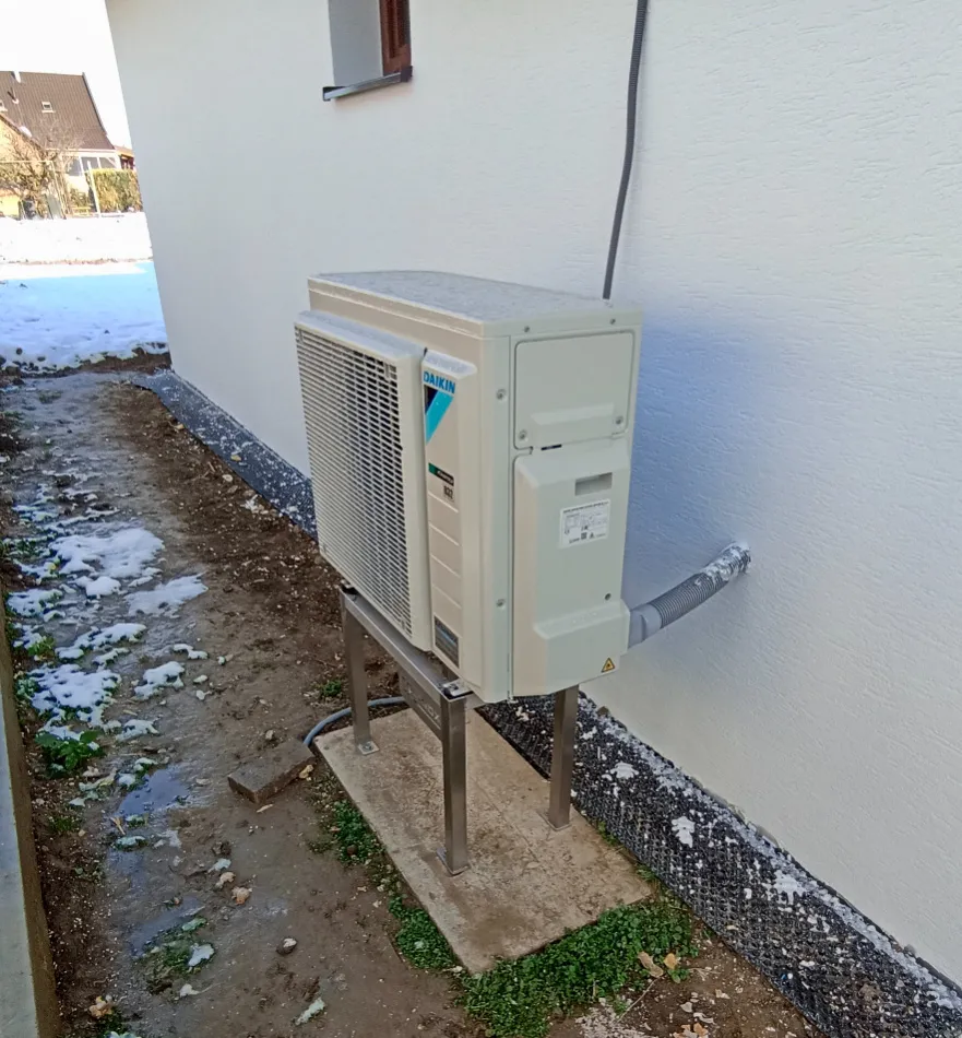 Tepelné čerpadlo vzduch voda Daikin Altherma 3 6kW s chladením rodinný dom Madunice