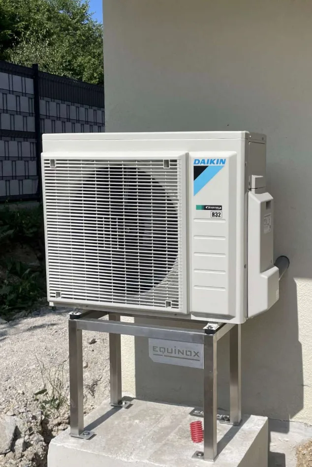 Tepelné čerpadlo vzduch voda Daikin Altherma 3 6kW s chladením rodinný dom Malachov