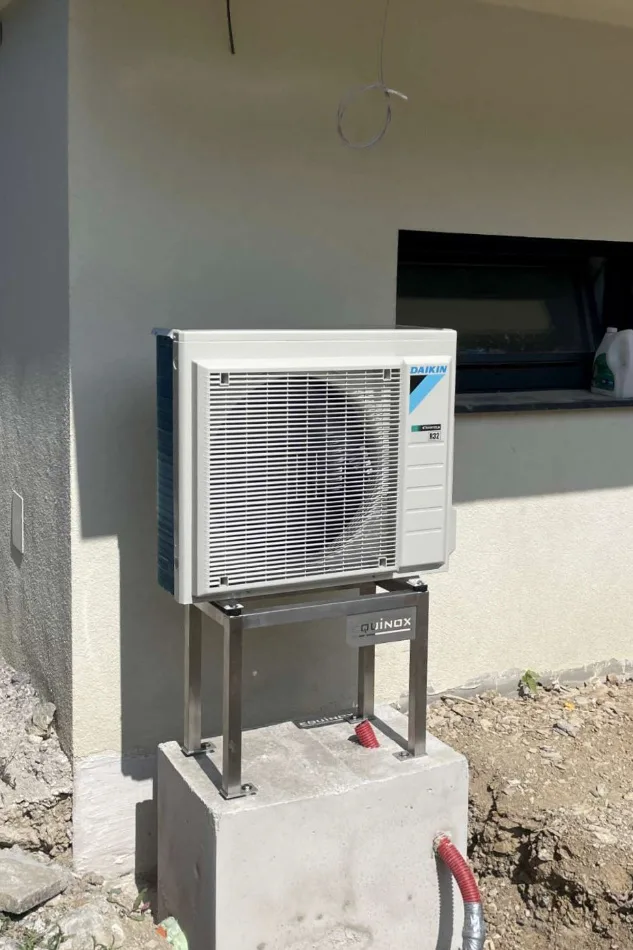 Tepelné čerpadlo vzduch voda Daikin Altherma 3 6kW s chladením rodinný dom Malachov