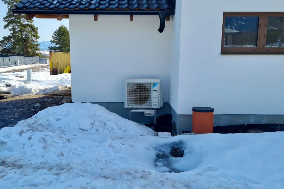 Tepelné čerpadlo vzduch voda Daikin Altherma 3 6kW s chladením rodinný dom Pribylina