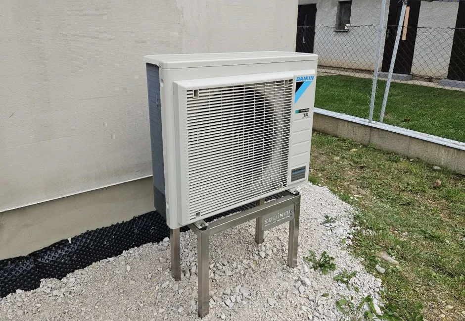 Tepelné čerpadlo vzduch voda Daikin Altherma 3 6kW s chladením rodinný dom Rajecká Lesná