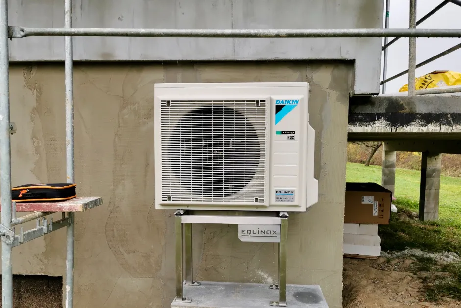 Tepelné čerpadlo vzduch voda Daikin Altherma 3 6kW s chladením rodinný dom Slatinské Lazy