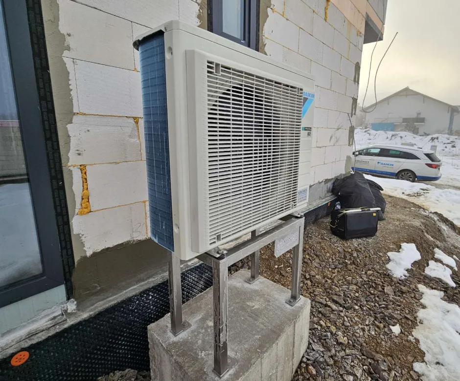 Tepelné čerpadlo vzduch voda Daikin Altherma 3 6kW s chladením rodinný dom Stožok