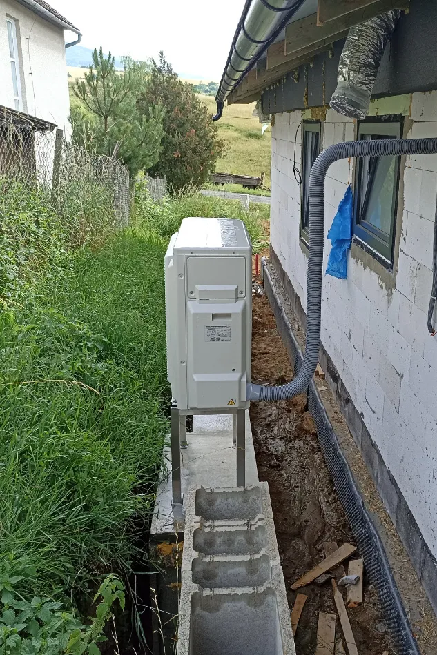 Tepelné čerpadlo vzduch voda Daikin Altherma 3 6kW s chladením rodinný dom Stožok