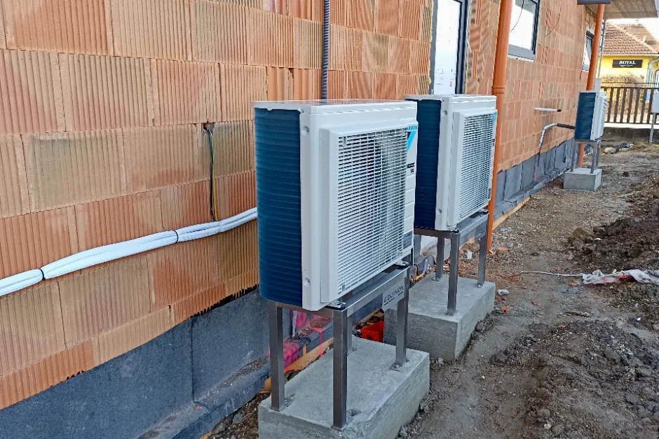 Tepelné čerpadlo vzduch voda Daikin Altherma 3 6kW s chladením rodinný dom Trenčín