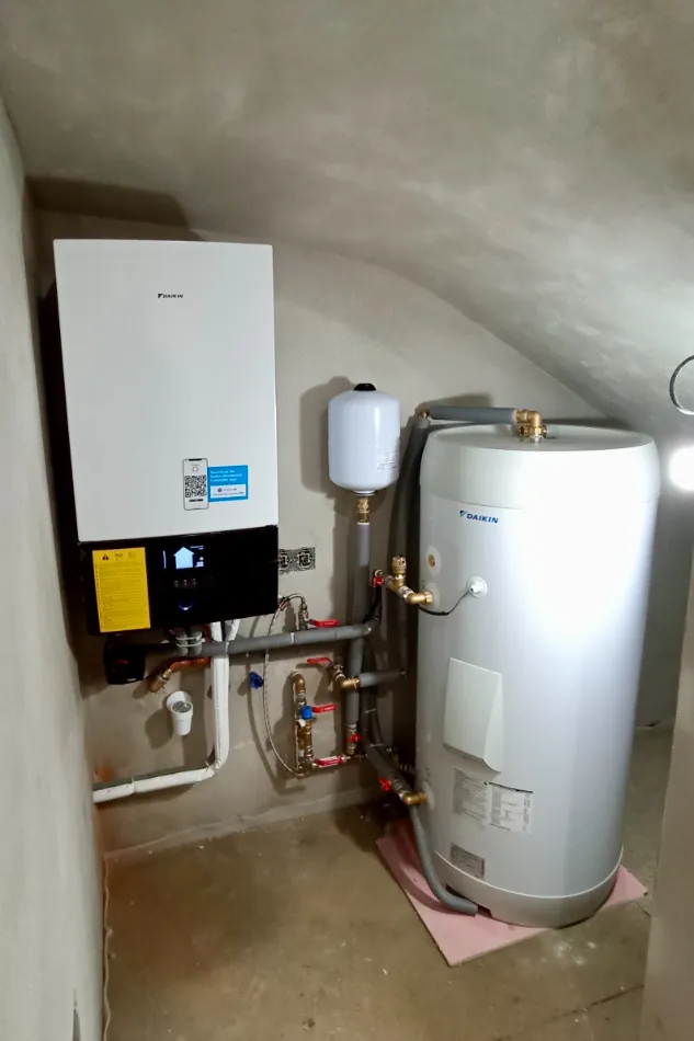 Tepelné čerpadlo vzduch voda Daikin Altherma 3 6kW s chladením rodinný dom Trenčín
