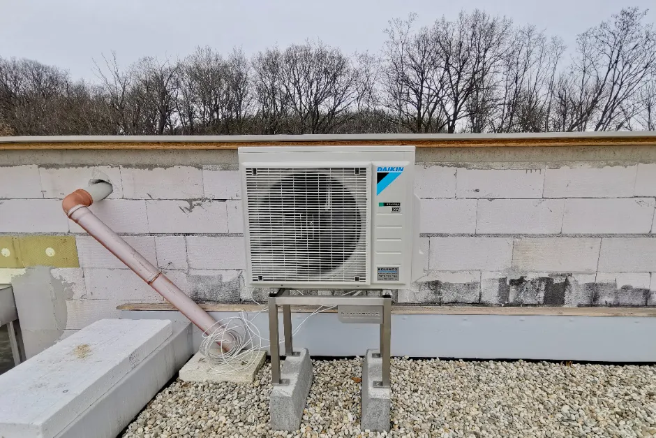 Tepelné čerpadlo vzduch voda Daikin Altherma 3 6kW s chladením rodinný dom Veľké Vozokany