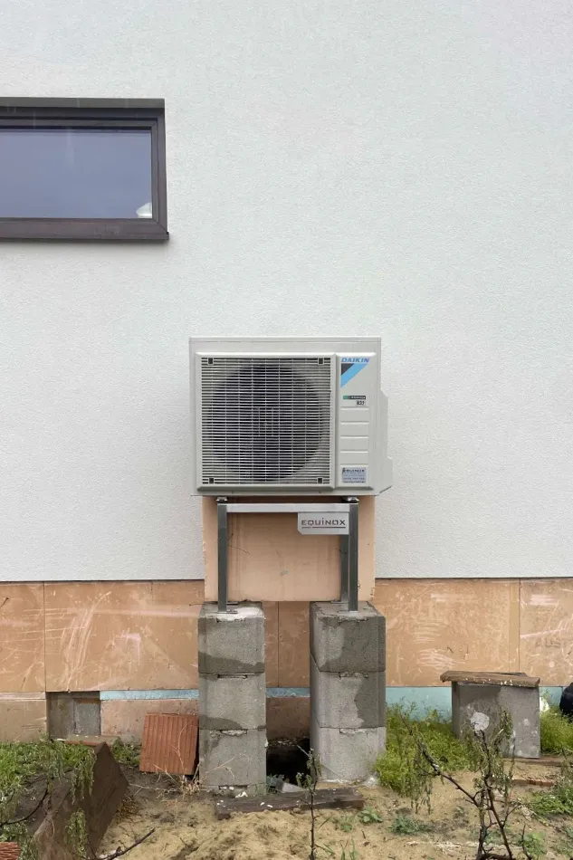 Tepelné čerpadlo vzduch voda Daikin Altherma 3 6kW s chladením rodinný dom Veľké Zálužie