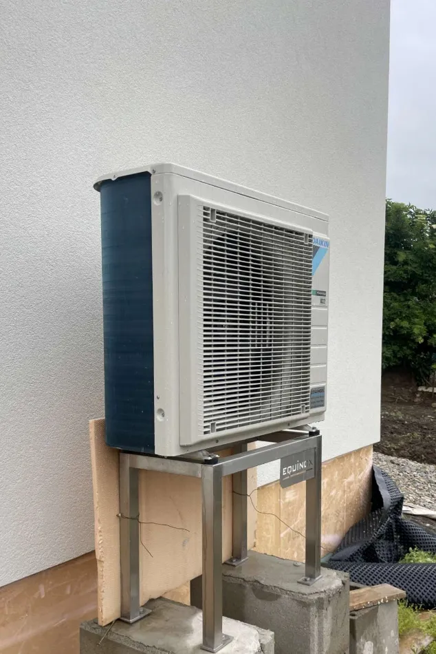Tepelné čerpadlo vzduch voda Daikin Altherma 3 6kW s chladením rodinný dom Veľké Zálužie