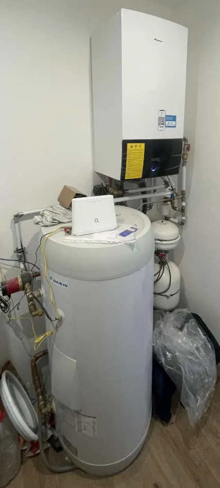 Tepelné čerpadlo vzduch voda Daikin Altherma 3 6kW s chladením rodinný dom Veľké Zálužie