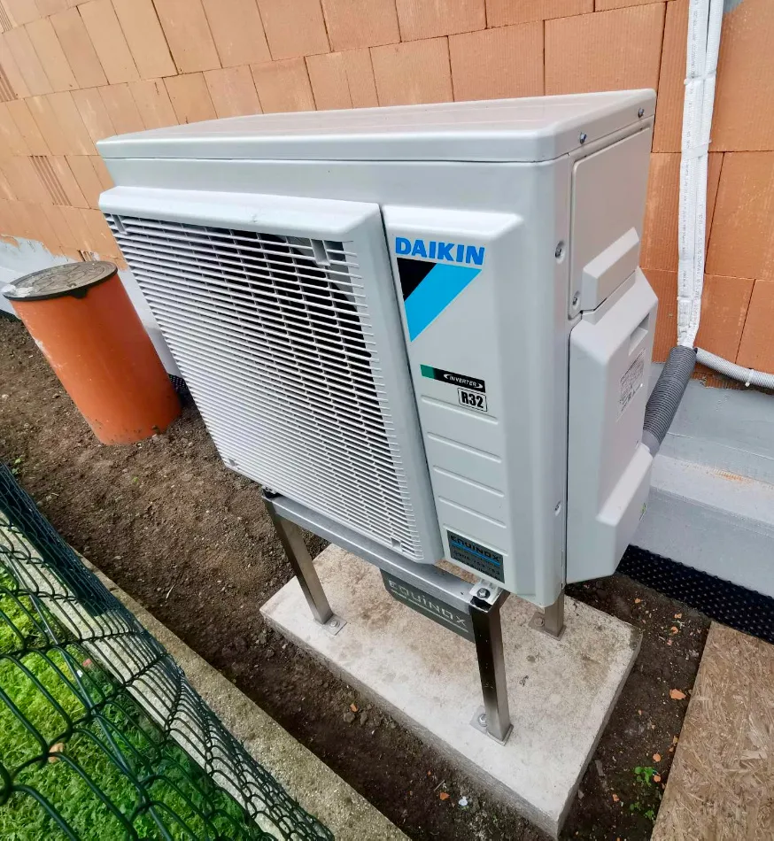 Tepelné čerpadlo vzduch voda Daikin Altherma 3 6kW s chladením rodinný dom Výčapy-Opatovce