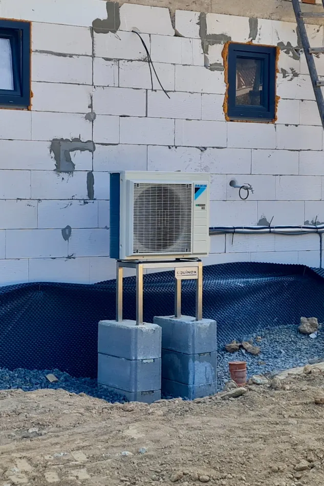 Tepelné čerpadlo vzduch voda Daikin Altherma 3 8kW dvojzónové (Bi-zone) rod. dom Braväcovo