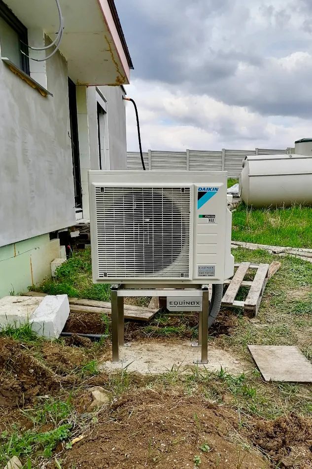 Tepelné čerpadlo vzduch voda Daikin Altherma 3 8kW rodinný dom Banská Štiavnica