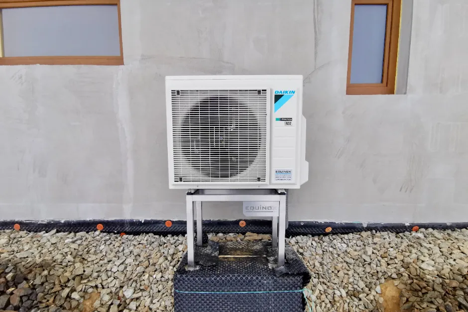 Tepelné čerpadlo vzduch voda Daikin Altherma 3 8kW rodinný dom Benuš
