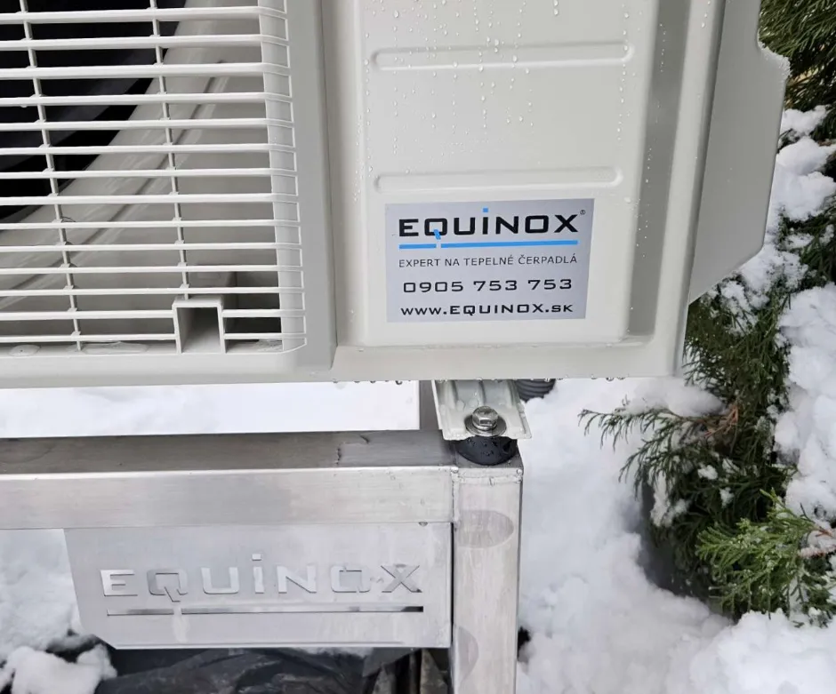 Tepelné čerpadlo vzduch voda Daikin Altherma 3 8kW rodinný dom Chrasť nad Hornádom