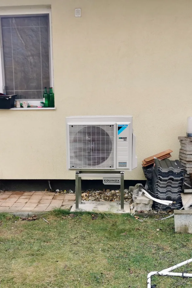 Tepelné čerpadlo vzduch voda Daikin Altherma 3 8kW rodinný dom Deutsch Haslau