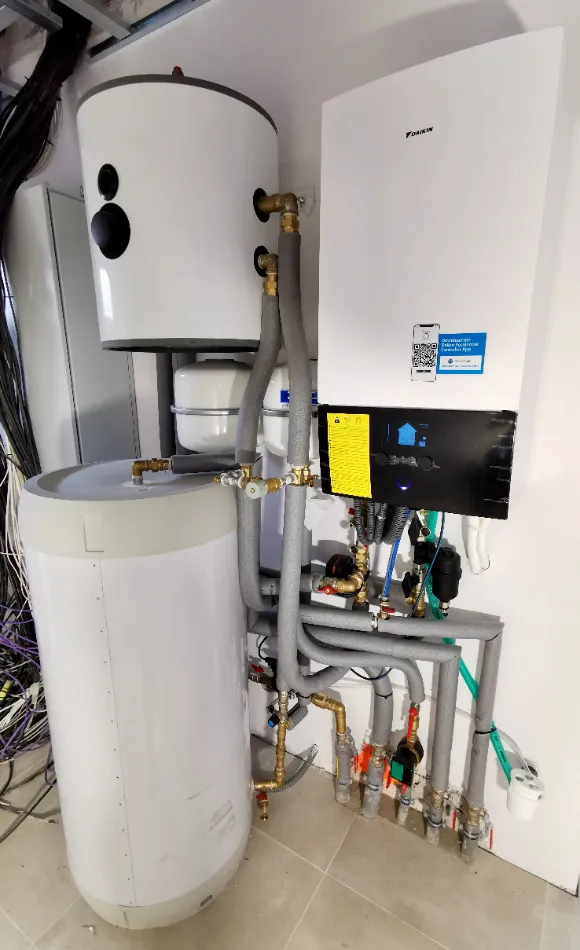 Tepelné čerpadlo vzduch voda Daikin Altherma 3 8kW rodinný dom Dolné Držkovce
