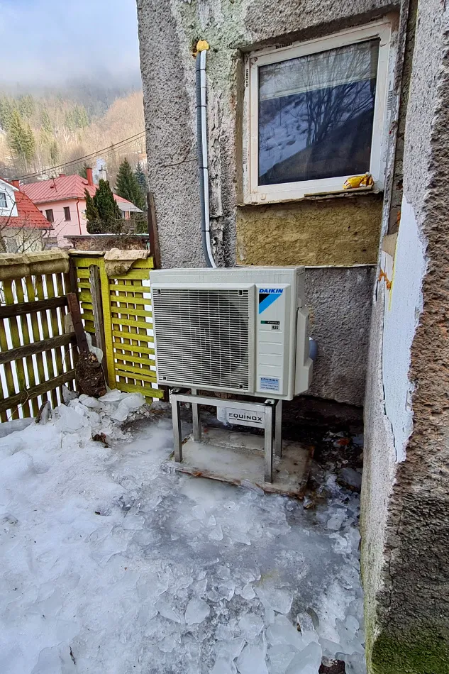 Tepelné čerpadlo vzduch voda Daikin Altherma 3 8kW rodinný dom Dolný Harmanec