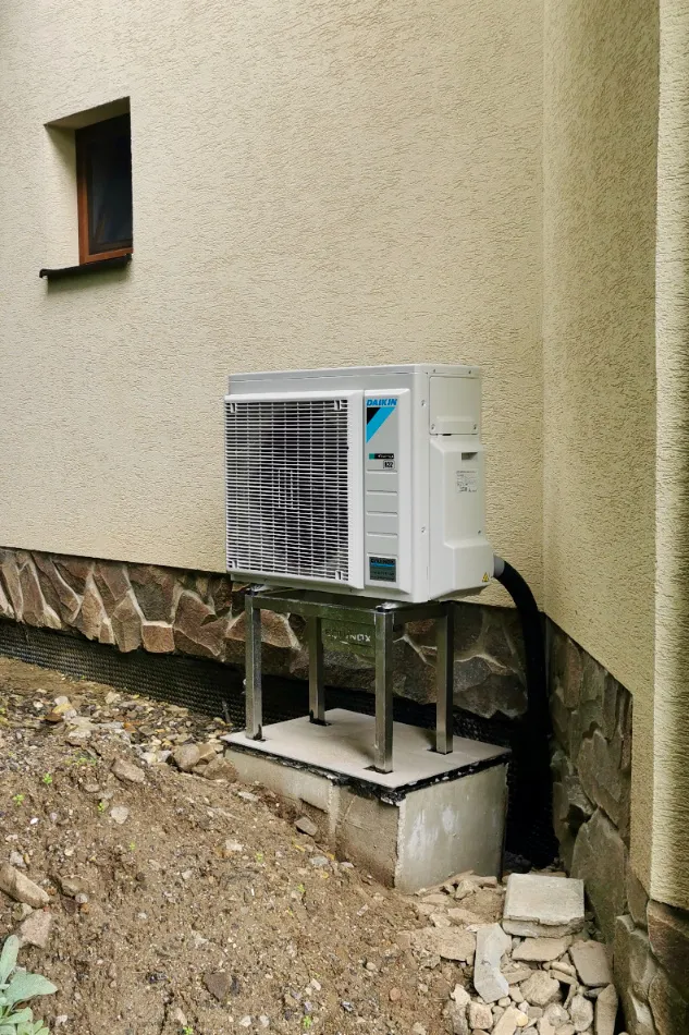 Tepelné čerpadlo vzduch voda Daikin Altherma 3 8kW rodinný dom Horné Pršany