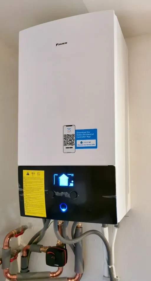 Tepelné čerpadlo vzduch voda Daikin Altherma 3 8kW rodinný dom Horné Pršany