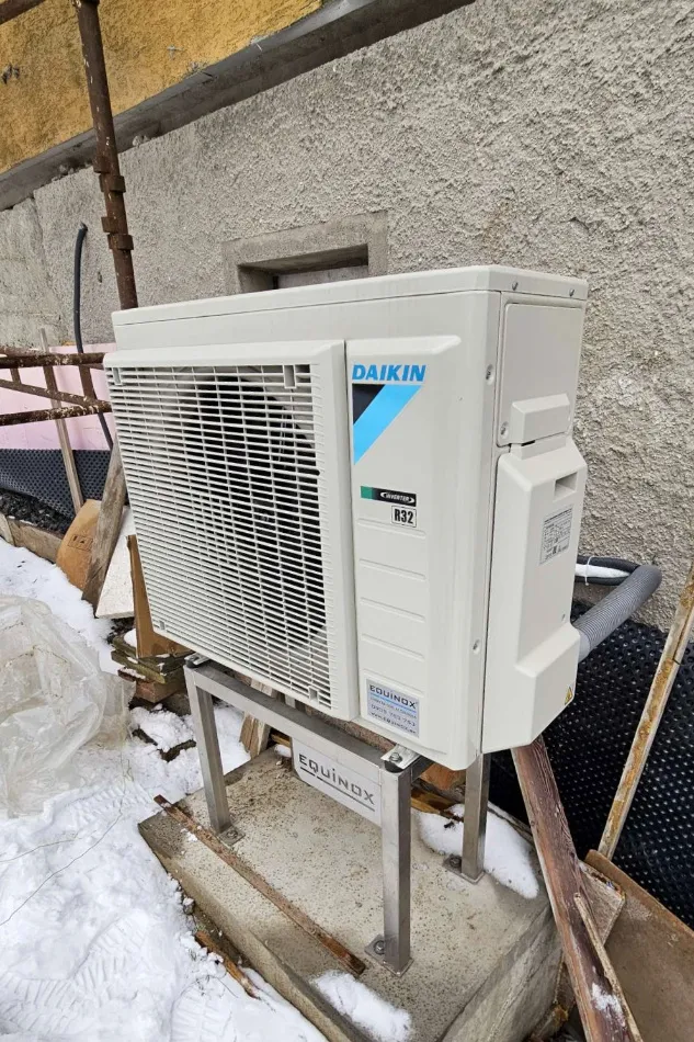 Tepelné čerpadlo vzduch voda Daikin Altherma 3 8kW rodinný dom Kremnica