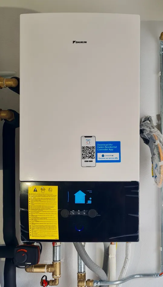 Tepelné čerpadlo vzduch voda Daikin Altherma 3 8kW rodinný dom Krupina