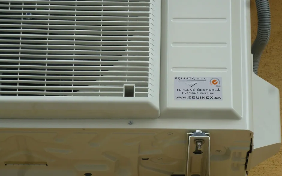 Tepelné čerpadlo vzduch voda Daikin Altherma 3 8kW rodinný dom Lužany pri Topli