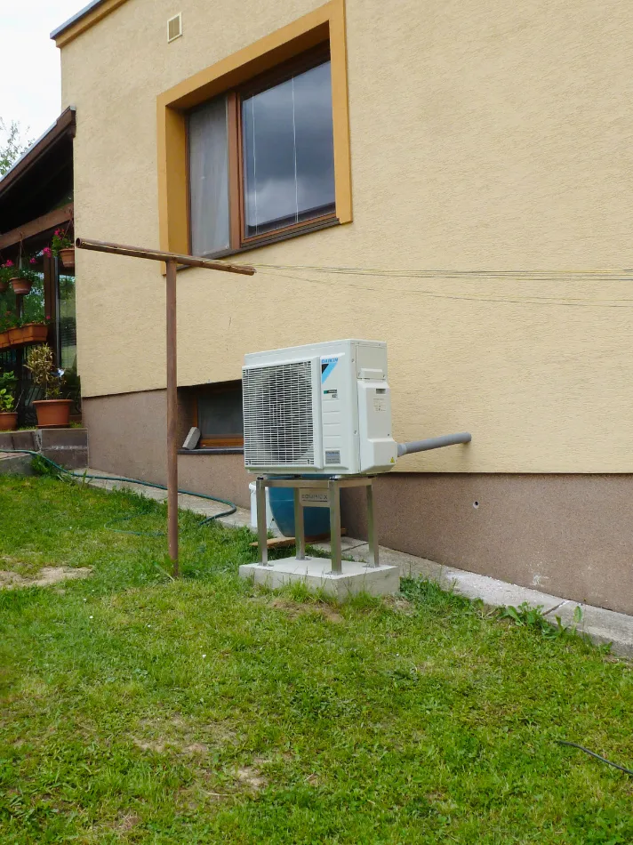 Tepelné čerpadlo vzduch voda Daikin Altherma 3 8kW rodinný dom Malá Lehota
