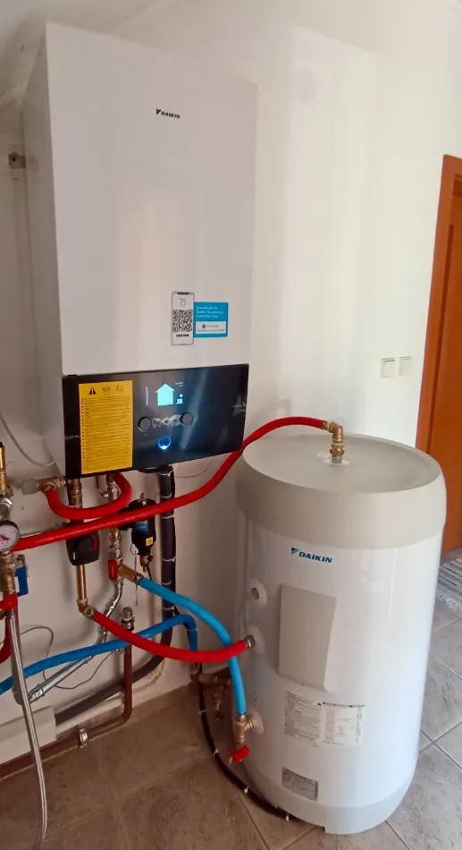 Tepelné čerpadlo vzduch voda Daikin Altherma 3 8kW rodinný dom Martin