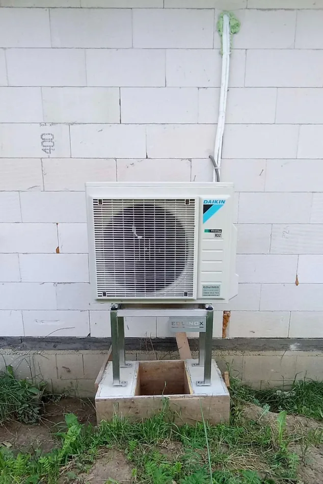 Tepelné čerpadlo vzduch voda Daikin Altherma 3 8kW rodinný dom Medzibrodie nad Oravou