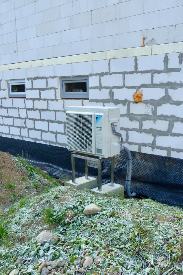Tepelné čerpadlo vzduch voda Daikin Altherma 3 8kW rodinný dom Medzibrodie nad Oravou