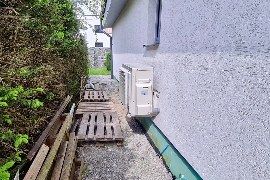 Tepelné čerpadlo vzduch voda Daikin Altherma 3 8kW rodinný dom Mojš
