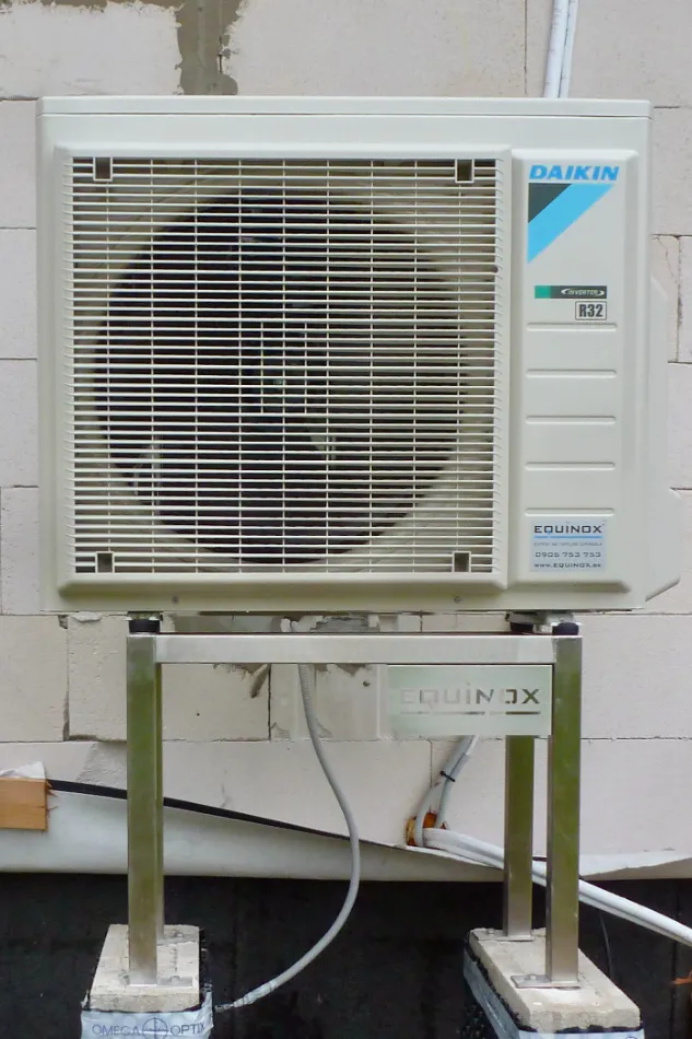 Tepelné čerpadlo vzduch voda Daikin Altherma 3 8kW rodinný dom Moštenica