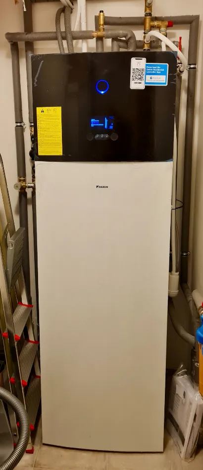 Tepelné čerpadlo vzduch voda Daikin Altherma 3 8kW rodinný dom Moštenica