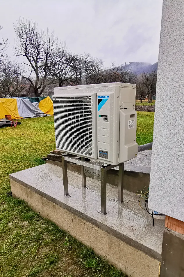 Tepelné čerpadlo vzduch voda Daikin Altherma 3 8kW rodinný dom Necpaly