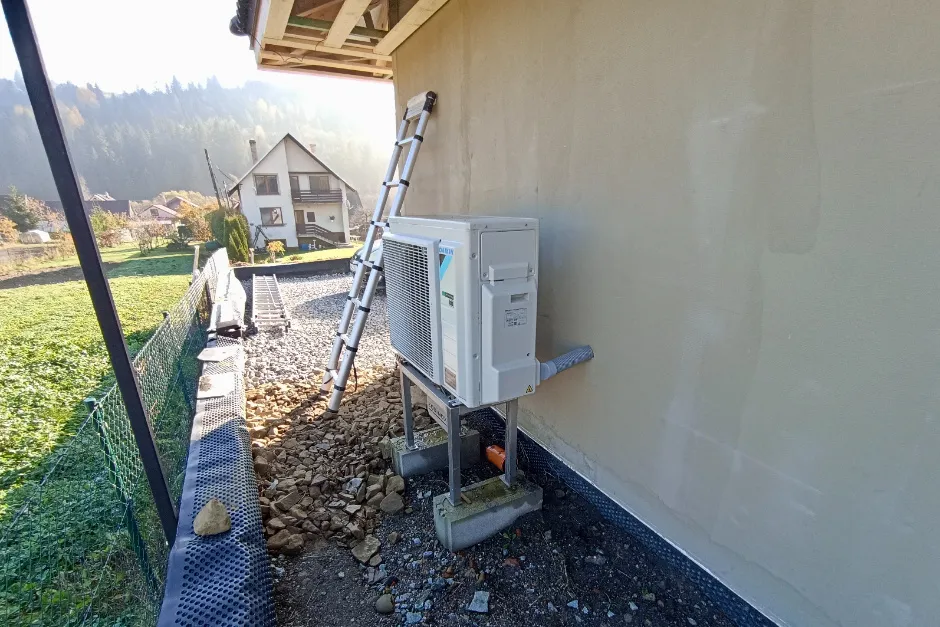 Tepelné čerpadlo vzduch voda Daikin Altherma 3 8kW rodinný dom Oravská Jasenica