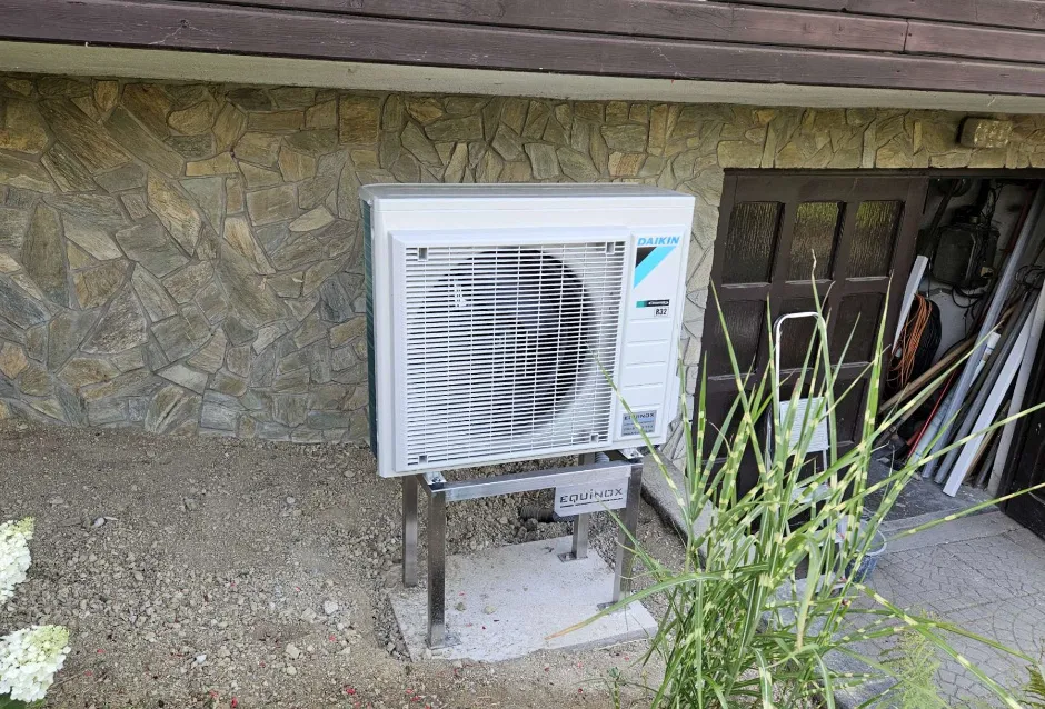 Tepelné čerpadlo vzduch voda Daikin Altherma 3 8kW rodinný dom Ožďany