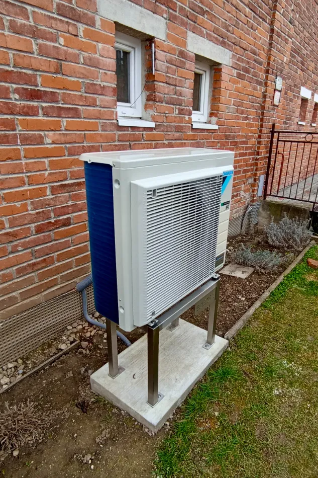 Tepelné čerpadlo vzduch voda Daikin Altherma 3 8kW rodinný dom Partizánske
