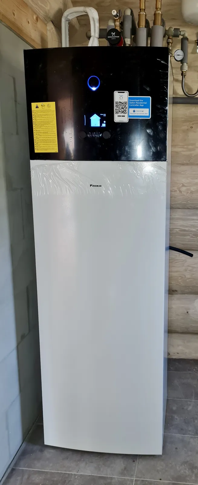 Tepelné čerpadlo vzduch voda Daikin Altherma 3 8kW rodinný dom Peklina