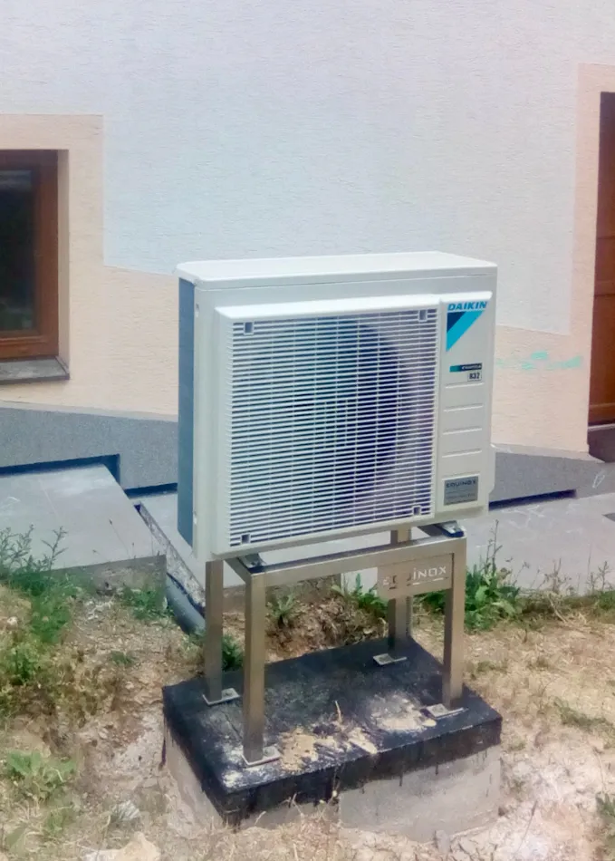 Tepelné čerpadlo vzduch voda Daikin Altherma 3 8kW rodinný dom Podkonice