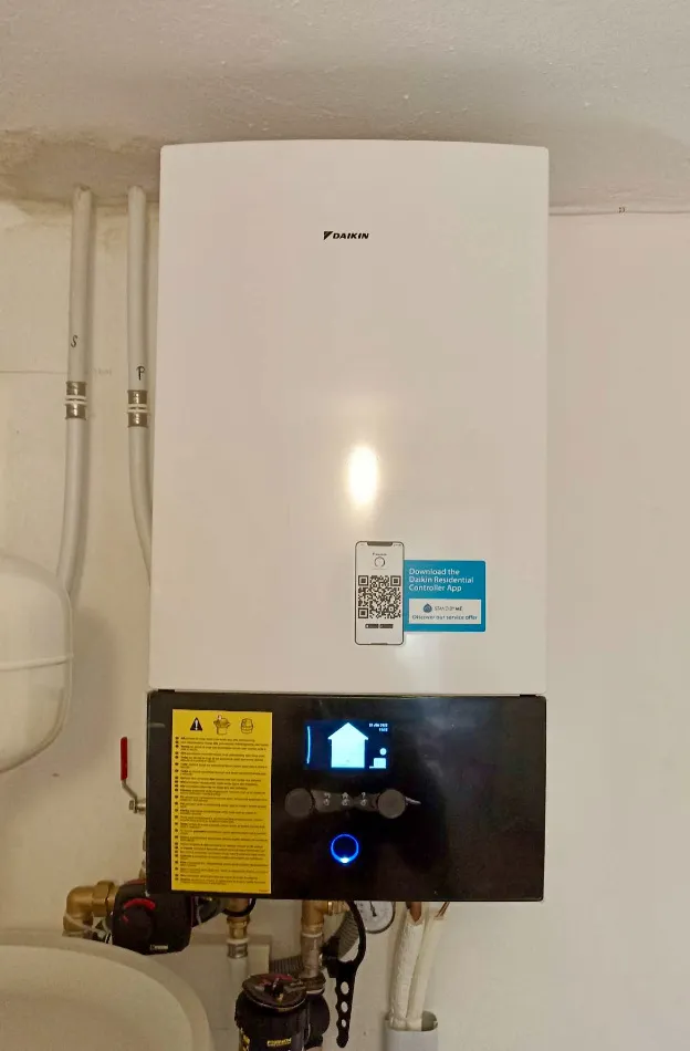 Tepelné čerpadlo vzduch voda Daikin Altherma 3 8kW rodinný dom Podkonice