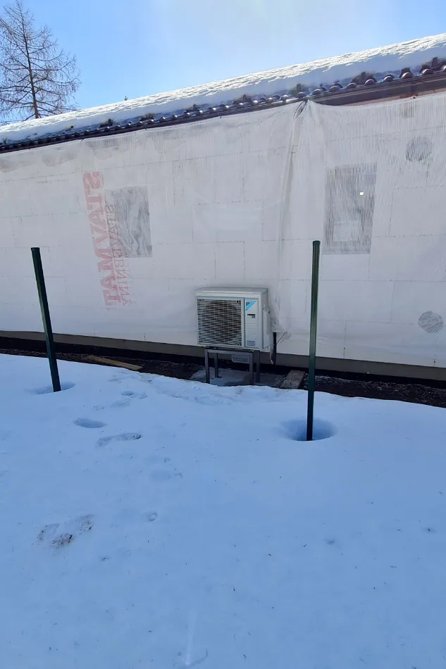 Tepelné čerpadlo vzduch voda Daikin Altherma 3 8kW rodinný dom Pribylina